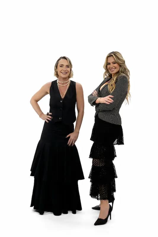 Flavia Presoti e Luciana Avelino