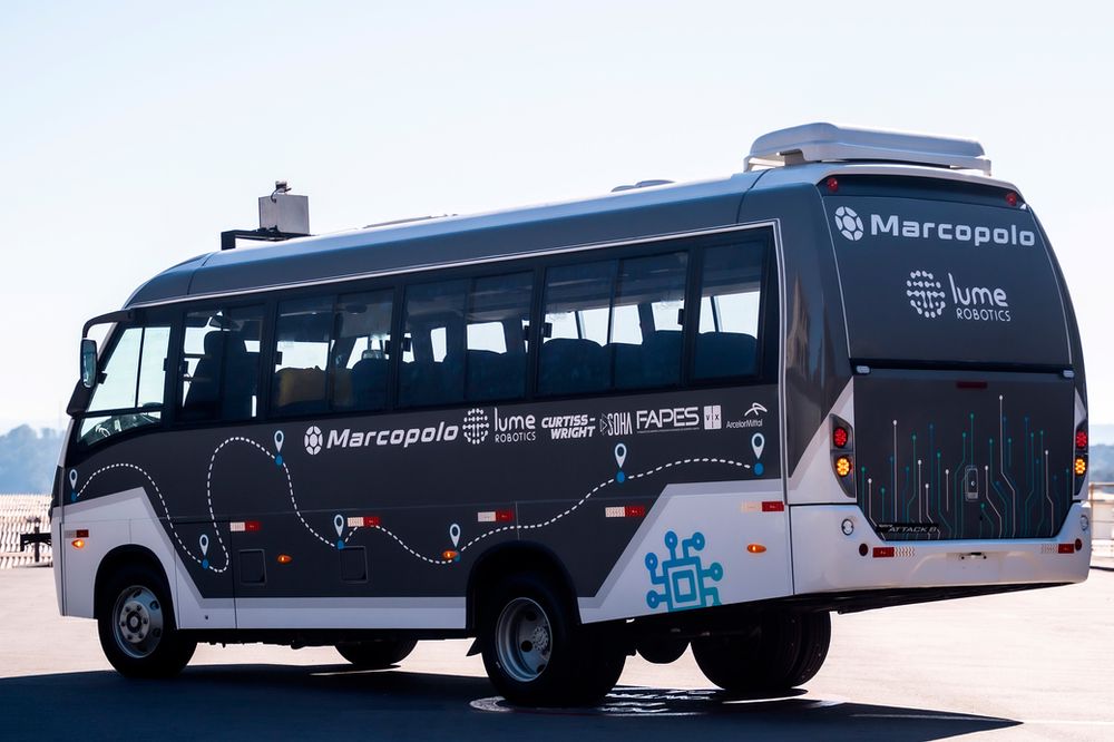 Marcopolo desenvolve micro-ônibus com ﻿tecnologia autônoma