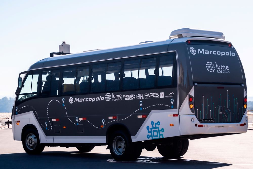 Marcopolo desenvolve micro-ônibus com tecnologia autônoma