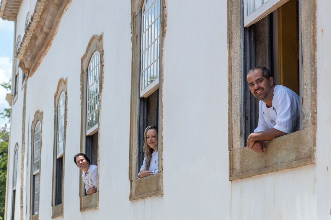 Chefs Paulo, Fernanda e Higor