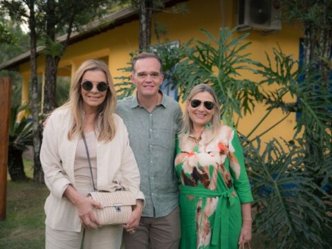 Adriana Vasconcelos Jorge Papazoglu e Laura Rabe