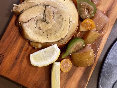 Porchetta com Mostarda de Cremona