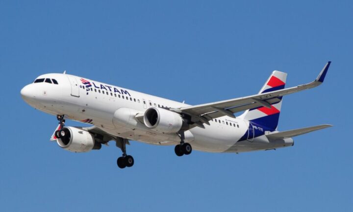 LATAM A320 para o Chile