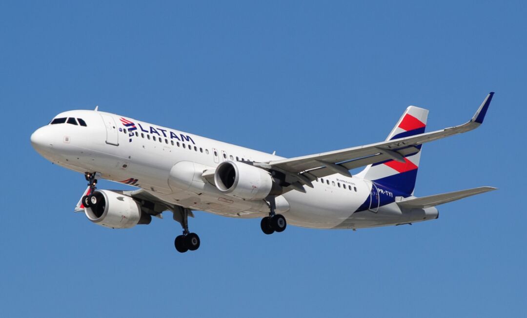 LATAM A320 para o Chile