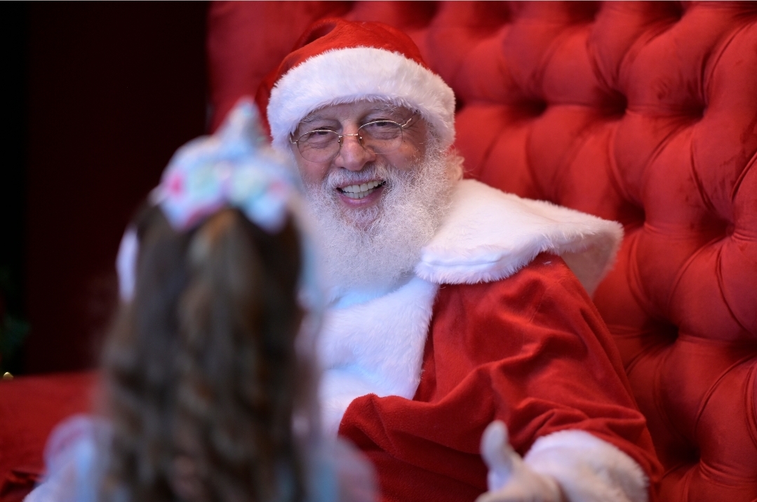 Papai Noel chega ao DiamondMall