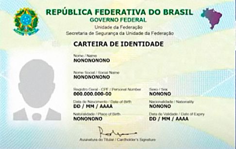 carteira nacional de identidade