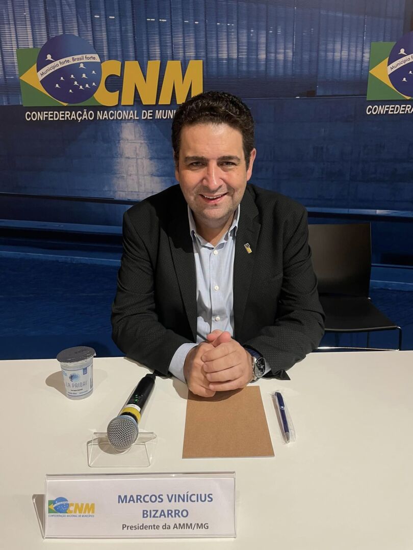 Dr. Marcos Vinicius é eleito vice-presidente da Confederação Nacional de Municípios