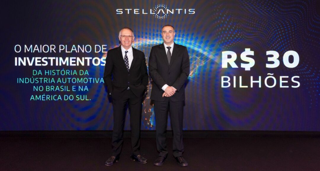 Stellantis anuncia investimento bilionário no Brasil