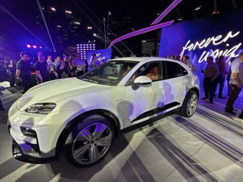 Macan BEV no lançamento mundial