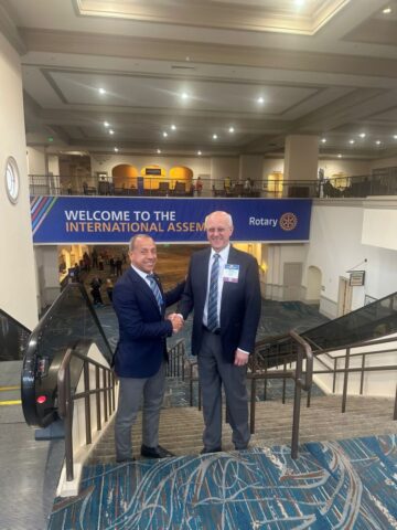 Rotary promove assembleia nos Estados Unidos Rotary 2024 Orlando