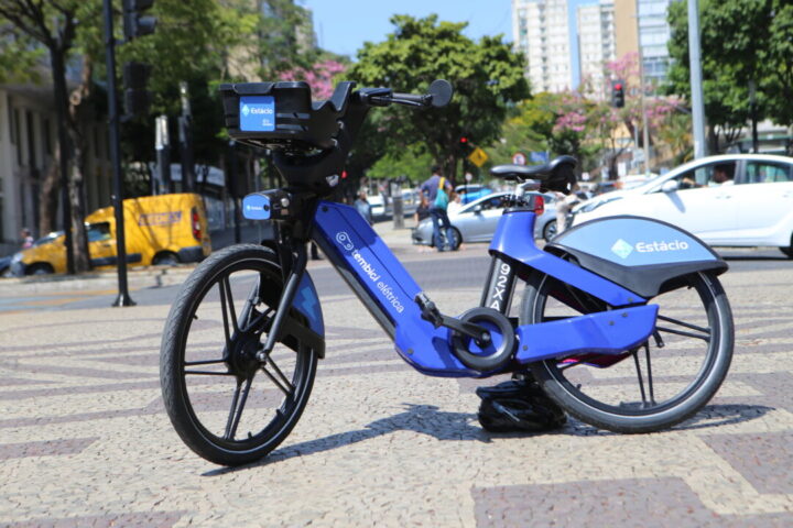 Bicicleta elétrica Tembici em parceria com a Estácio e a Prefeitura de BH Bicicleta elétrica Tembici em parceria com a Estácio e a Prefeitura de BH