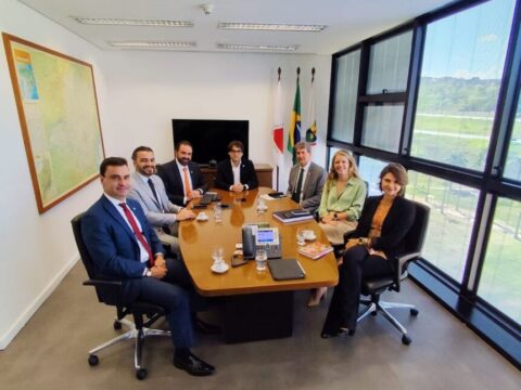 Reunião realizada no Palácio Tiradentes com a participação do presidente da OAB MG Sérgio Leonardo