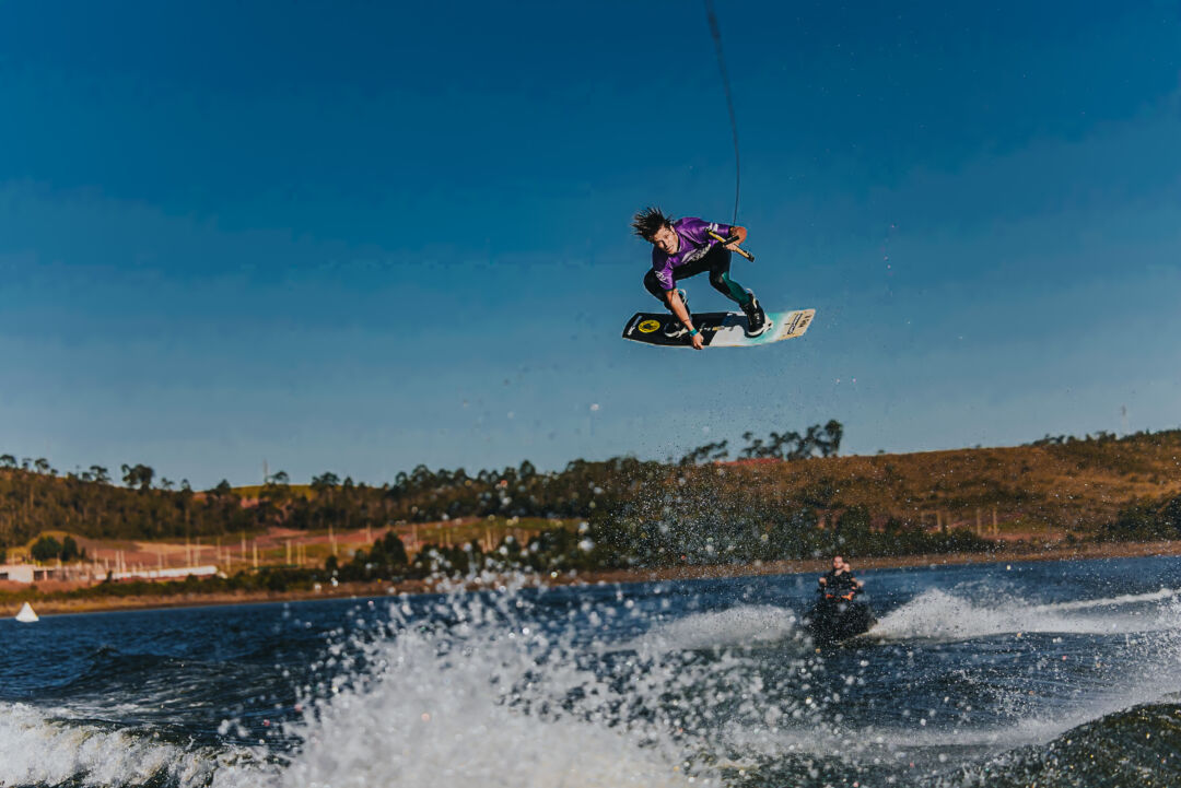 Campeonato mundial de Wake Board na Lagoa dos Ingleses