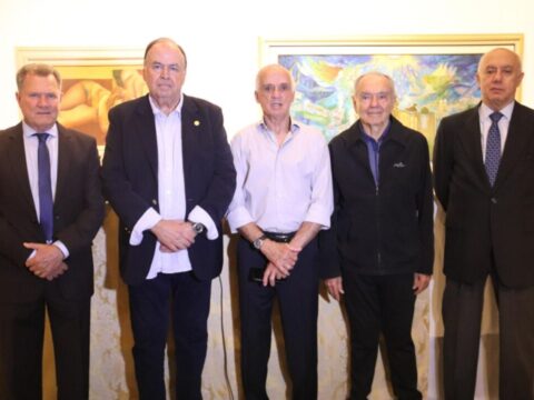 Ex presidentes do Pic presentes na posse