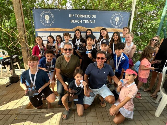 3o Torneio de Beach Tennis celebra sucesso Torneio de Beach Tennis