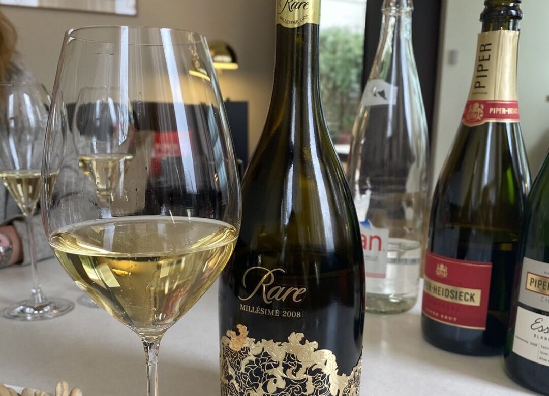Rare 2008 Piper Heidsieck tem rótulo ícone dos cinemas Foto Luisa Fonseca