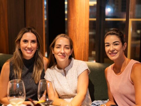 fotos evento inter com os médicos Rodrigo Maia e Ana Cláudia Cançado