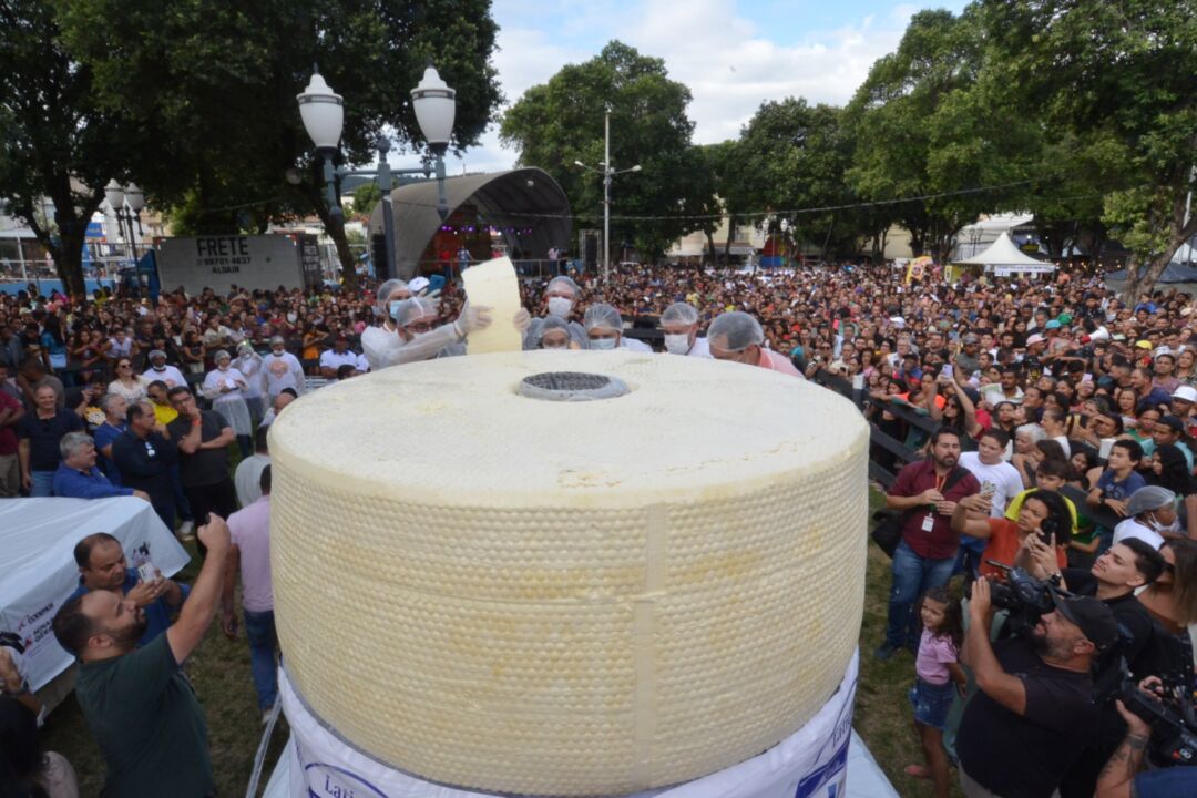 foto maior queijo do mundo RENATO COBUCCI/IMPRENSA/MG