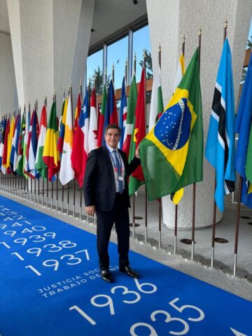 Presidente da fecomércio MG participa de convenção em Genebra Foto Nadim Donato ONU