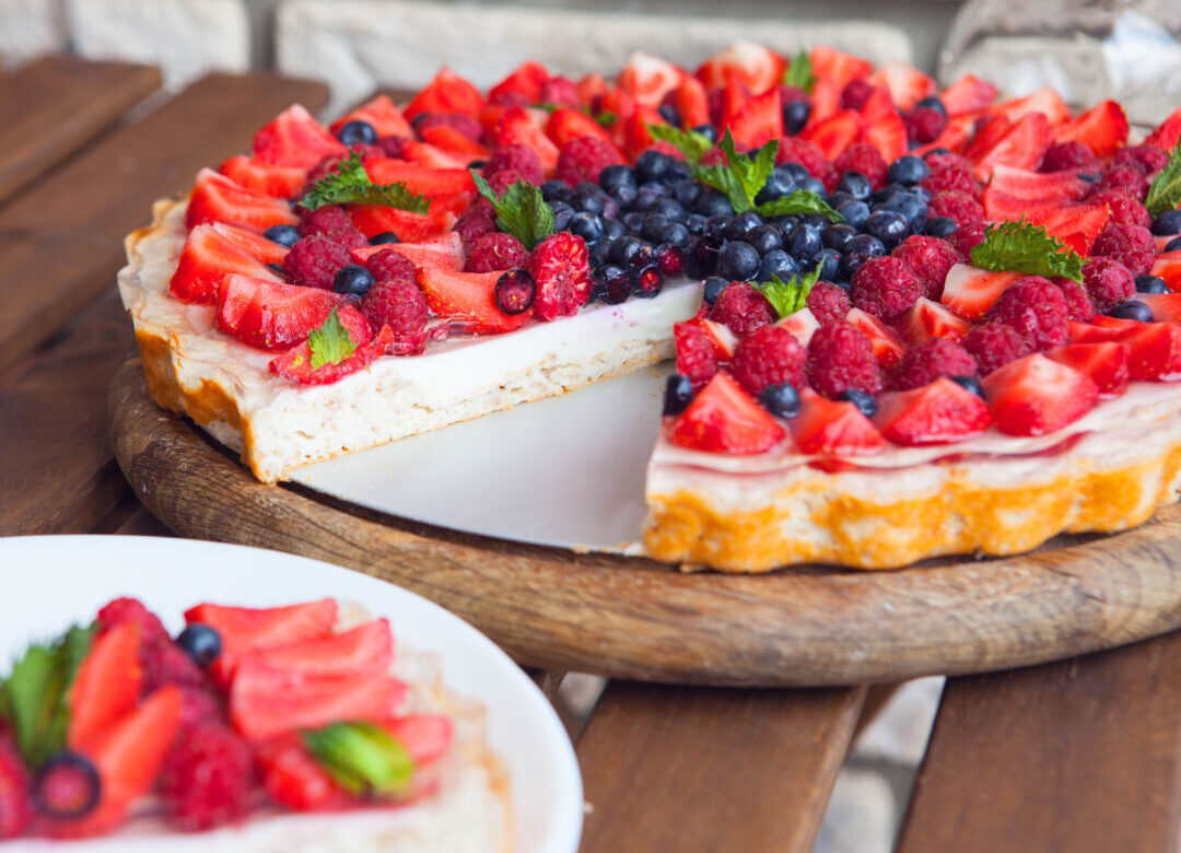 Foto torta morango