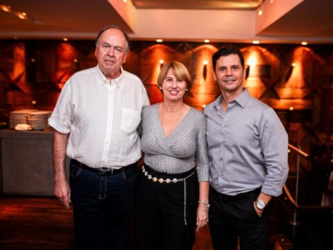 Antonio Eustáquio da Rocha Soares, Cida Cunha Martins e Mauro But