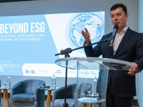 Evento Beyond ESG 2025- Diego Koite encerra Beyond ESG
