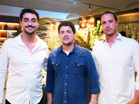 Mafuz evento: Joao Pedro Ballesteros Henrique e Miguel de Faria