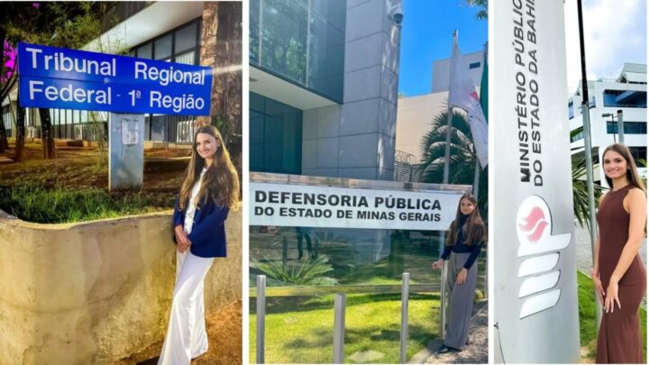 Luisa Militão aprovações Mineira já havia sido aprovada para ser promotora de justiça no Ministério Público da Bahia e para a Defensoria Pública de Minas Gerais