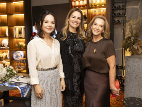 Carol, Maria Fernanda e Beatriz Menin