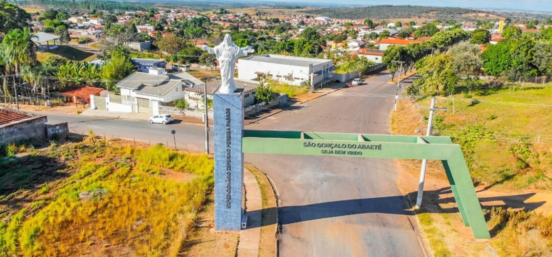 Imagem da cidade de São Gonçalo do Abaeté foto Cispar Divulgação
