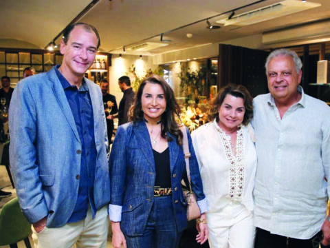 Mafuz evento: Thyrso Mattos Luciene e Liliana Tavares Mucio Toledo