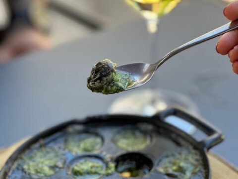 Chablis: 12 Escargots no Le Maufoux Chablis