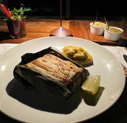 Notinha 2 Papillote de aruanã Degustatividade: Papillote de aruanã