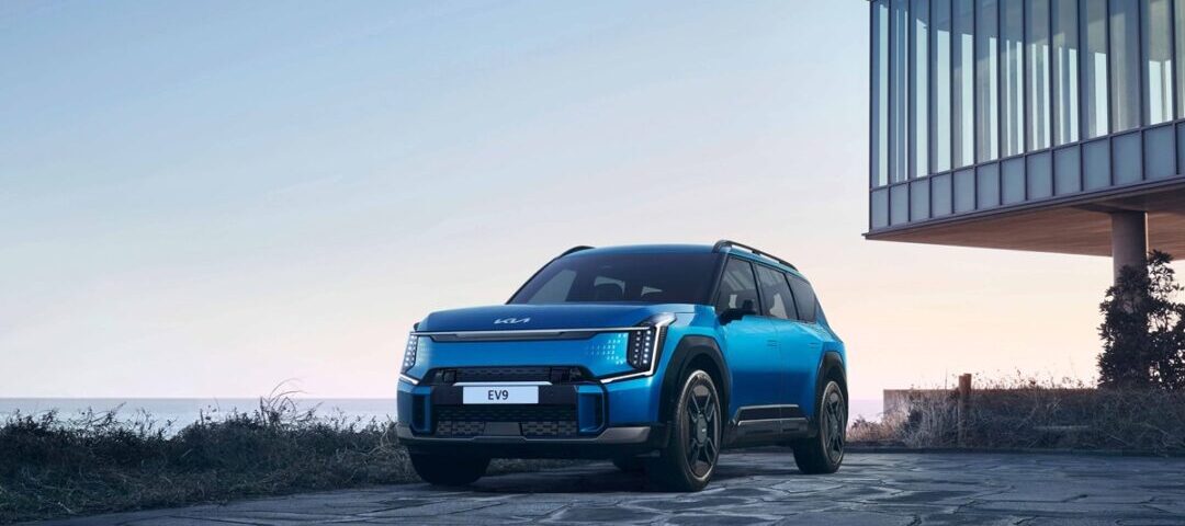 O EV9 elétrico de sete lugares é um dos modelos à venda na nova concessionária Kia do Grupo BDG em BH