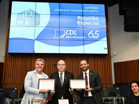 CDL-BH recebe homenagem na Câmara Municipal
