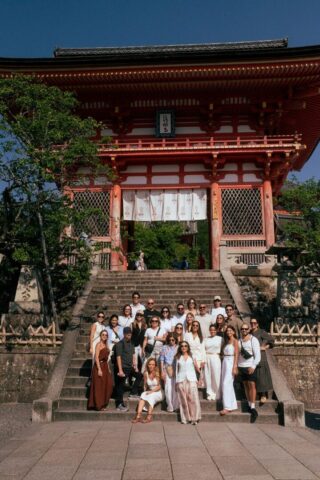 Grupo em viagem ao Japão pela agência Primus