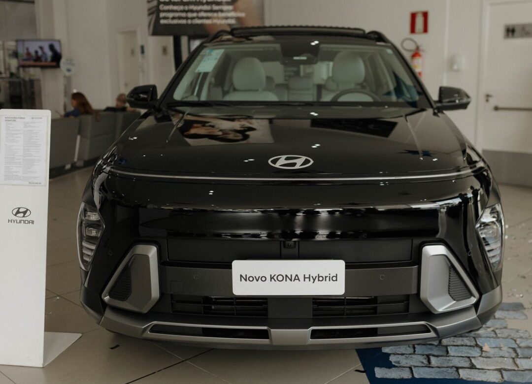 Kona é equipado com motor 1 6 GDI a combustão e outro elétrico