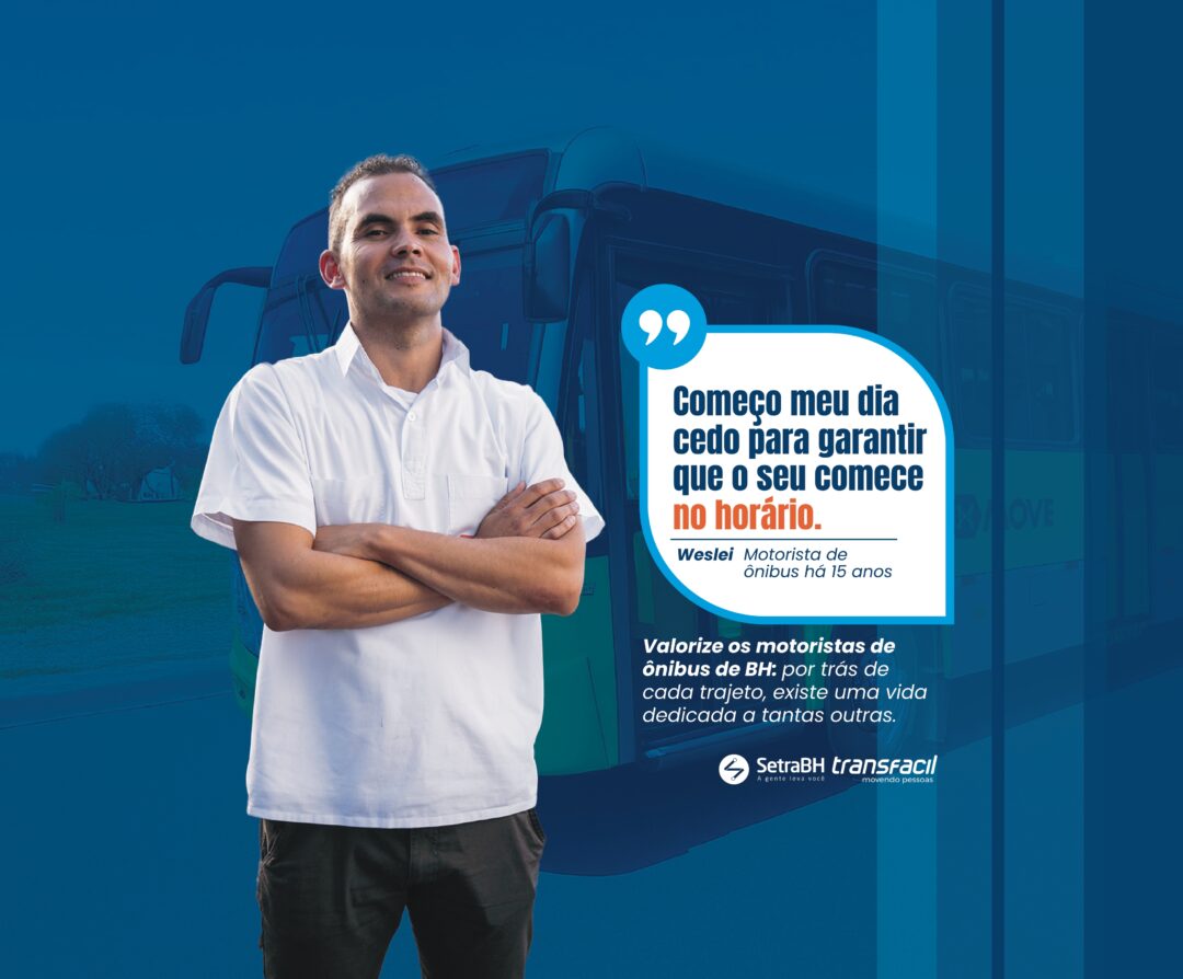 Campanha em homenagem aos motoristas de ônibus de BH