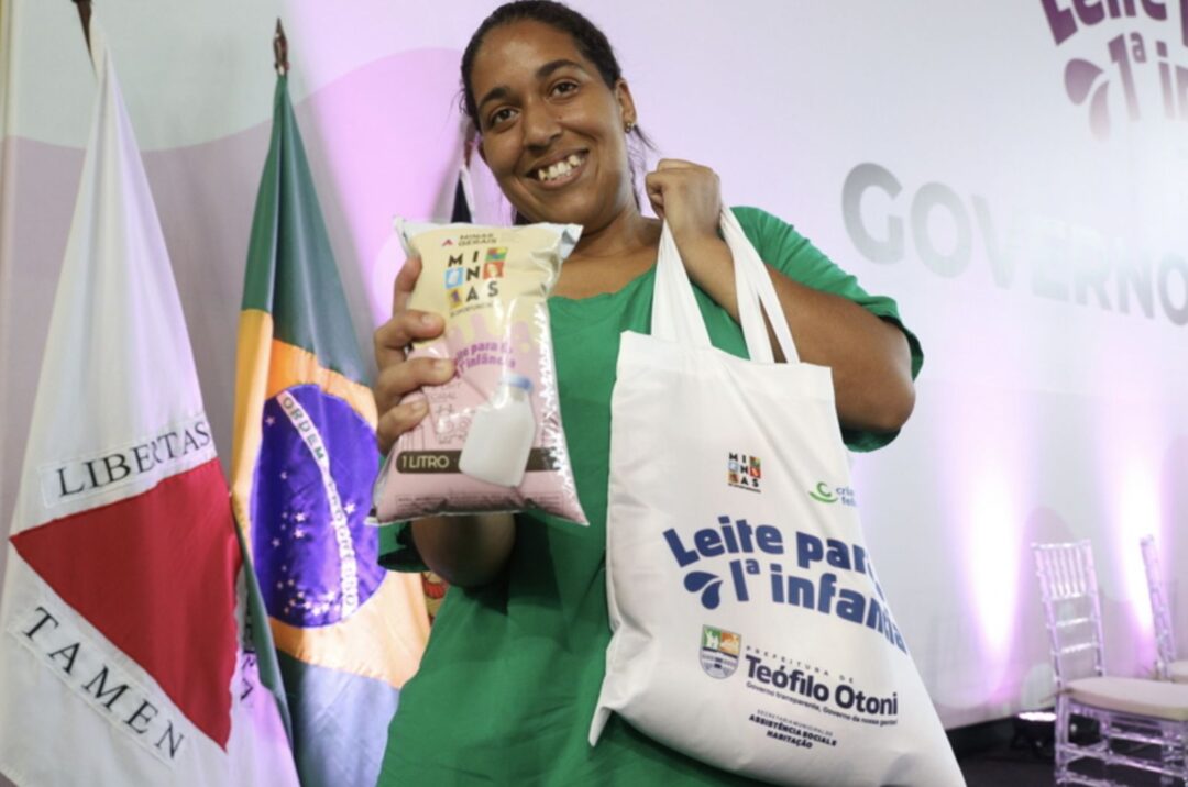 Leite para primeira infância Gil Leonardi