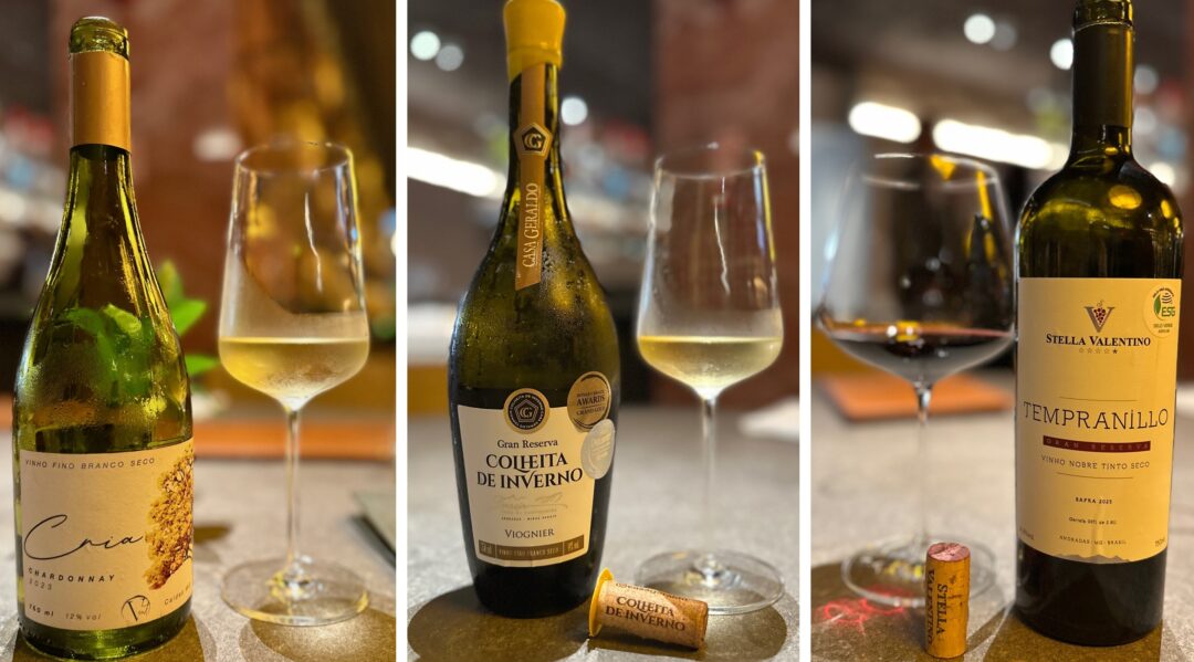 Ventania Cria Chardonnay 2023 Casa Geraldo Gran Reserva Viognier Stella Valentino Gran Reserva Tempranillo 2022