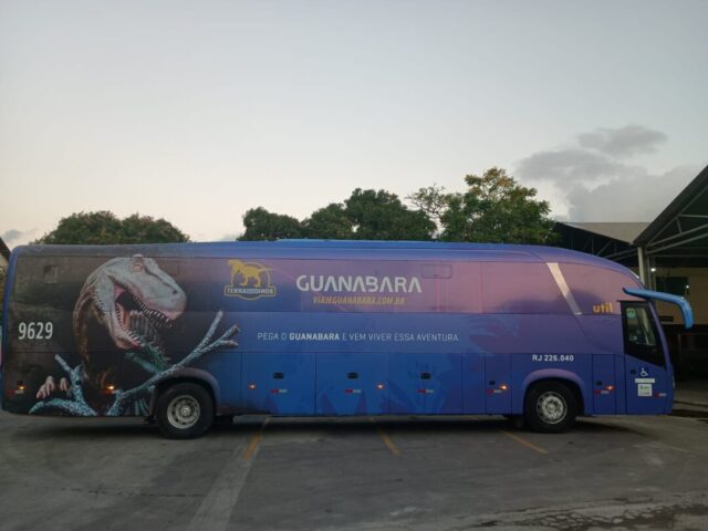 Empresa mineira de turismo faz parceria parque dos dinos Guanabara empresa de turismo
