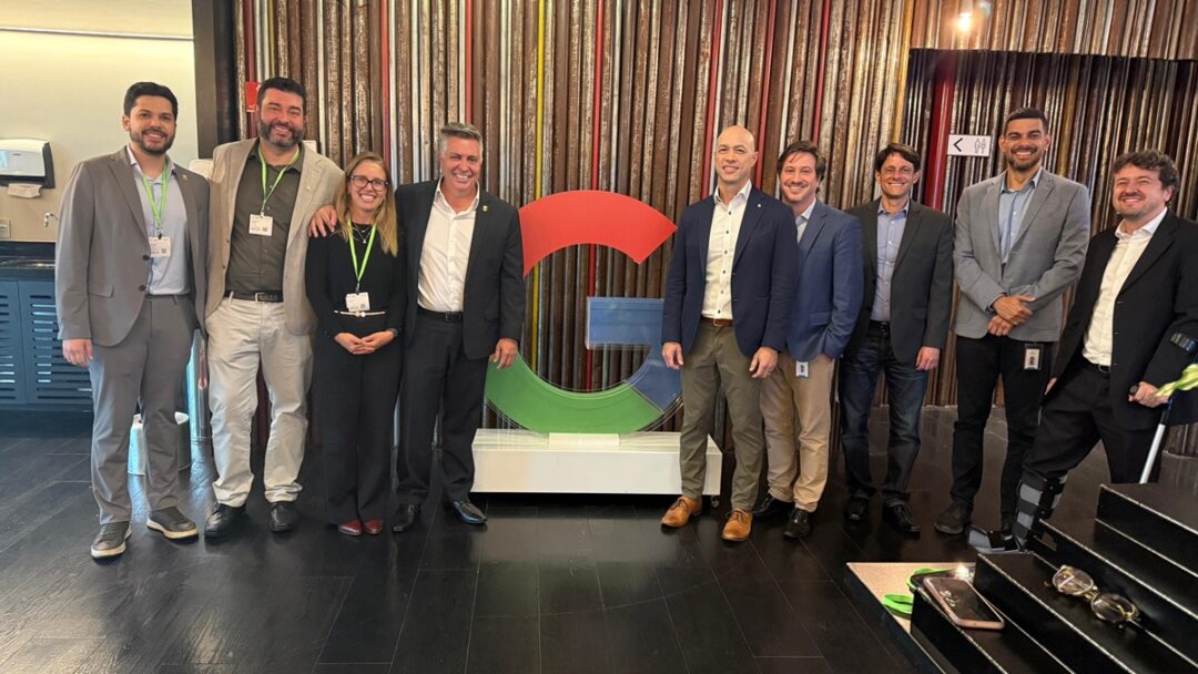 Alvaro Damião visita Google