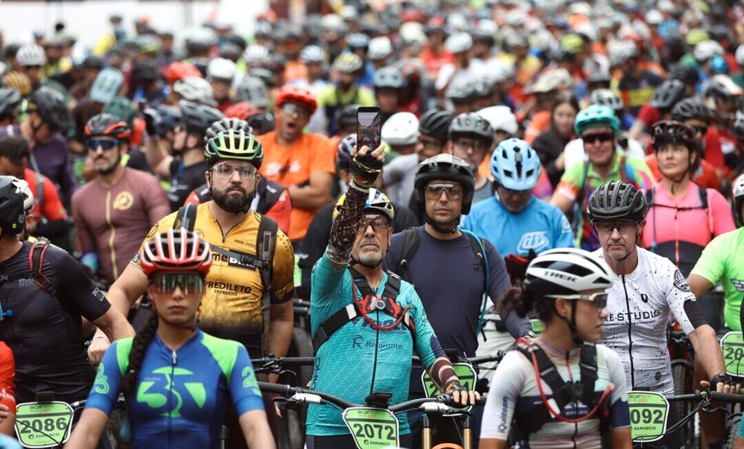 Cerca de 1 700 ciclistas de todas as regiões do País disputaram a prova