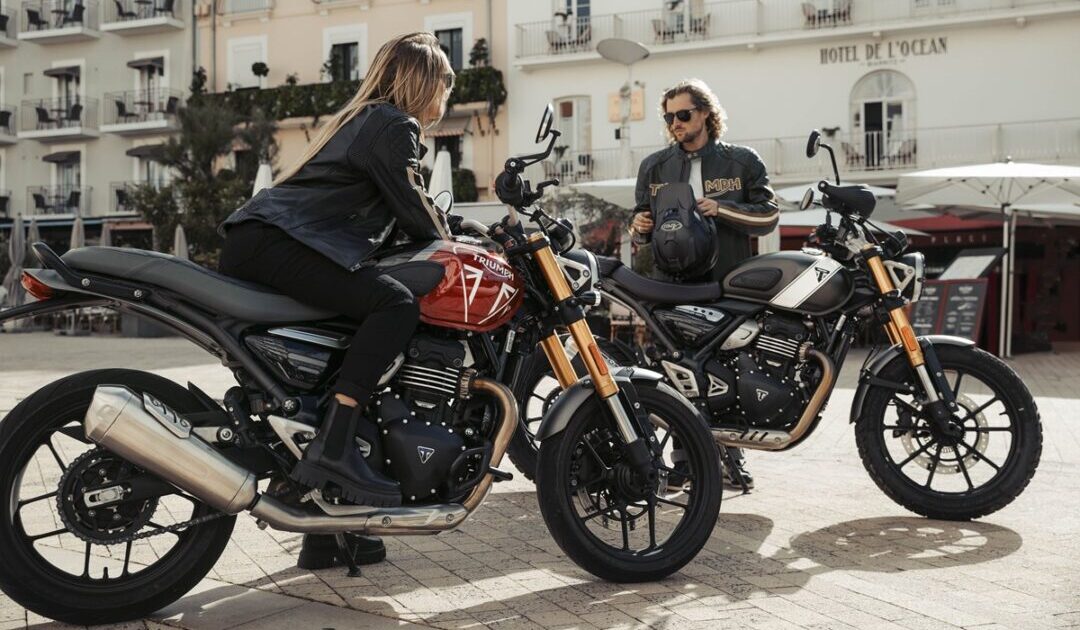 DESTAQUE Speed 400 e a Scrambler 400 X estarão disponíveis para test ride durante a ação