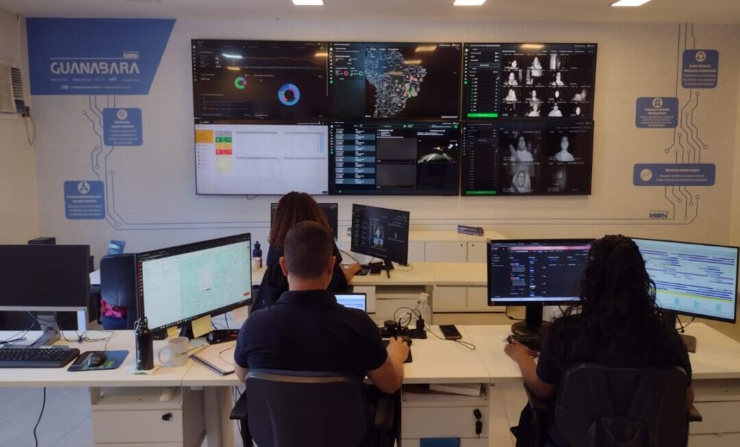 sala de controle Transportadora de passageiros Guanabara