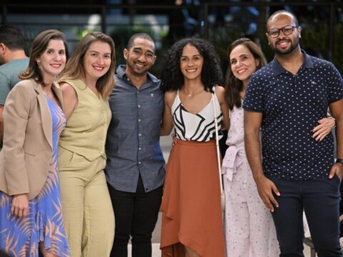 Carolina Lara Bárbara Valenzuela Kelwin Felipe Livia Madureira Bruna Pereira e Peterson Moreira