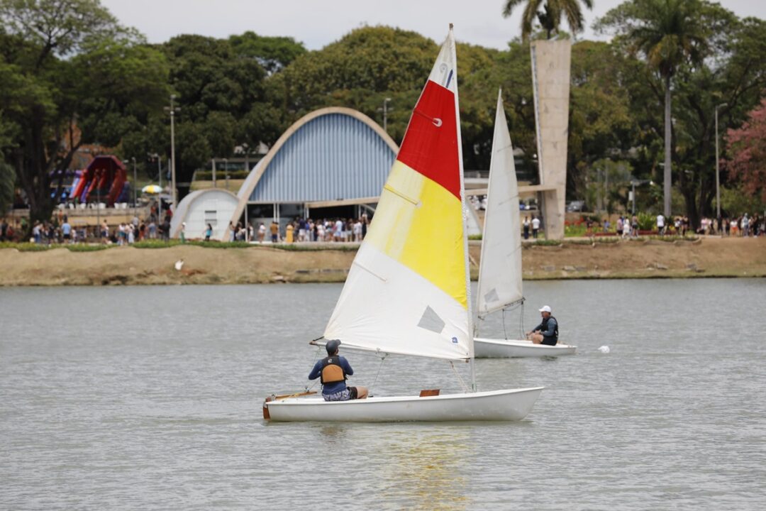 Federação Mineira de Vela reconheceu oficialmente a navegabilidade no espelho d’água da Lagoa da Pampulha