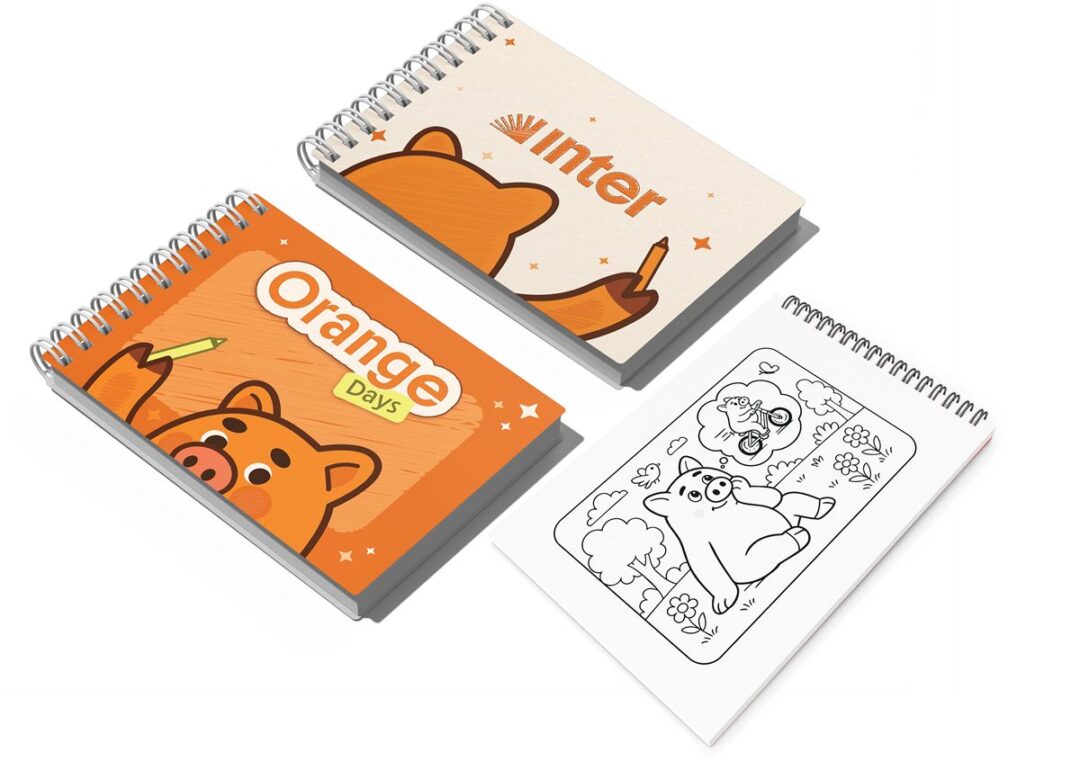 mockup orange days