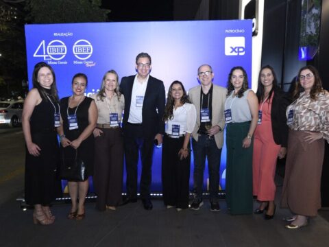 Executivos de finanças em evento do IBEF-MG