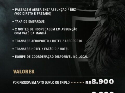 Com experiência em grandes eventos esportivos, a Primus Turismo prepara mais uma operação especial para a torcida do Atlético Mineiro.